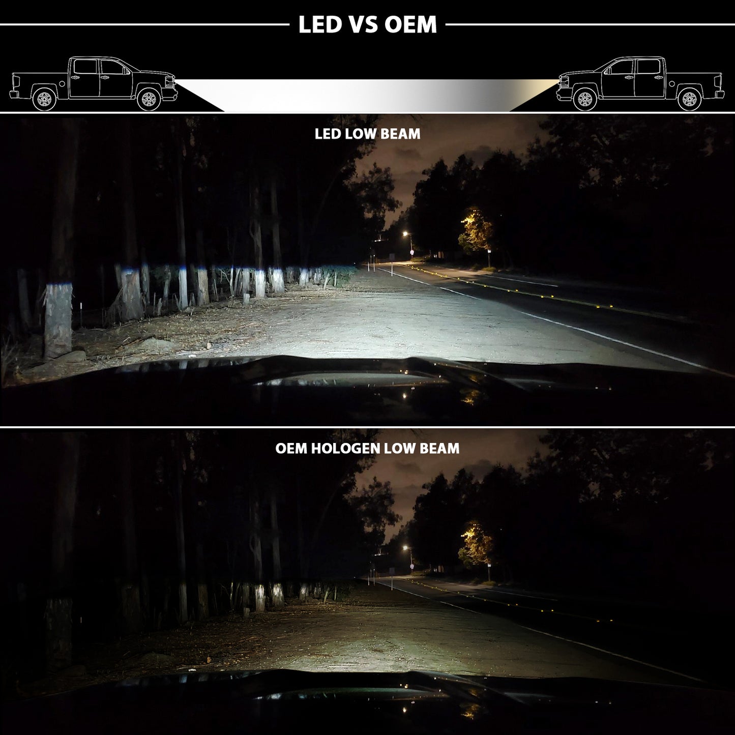 ANZO USA - LED Projector Headlights - 111466