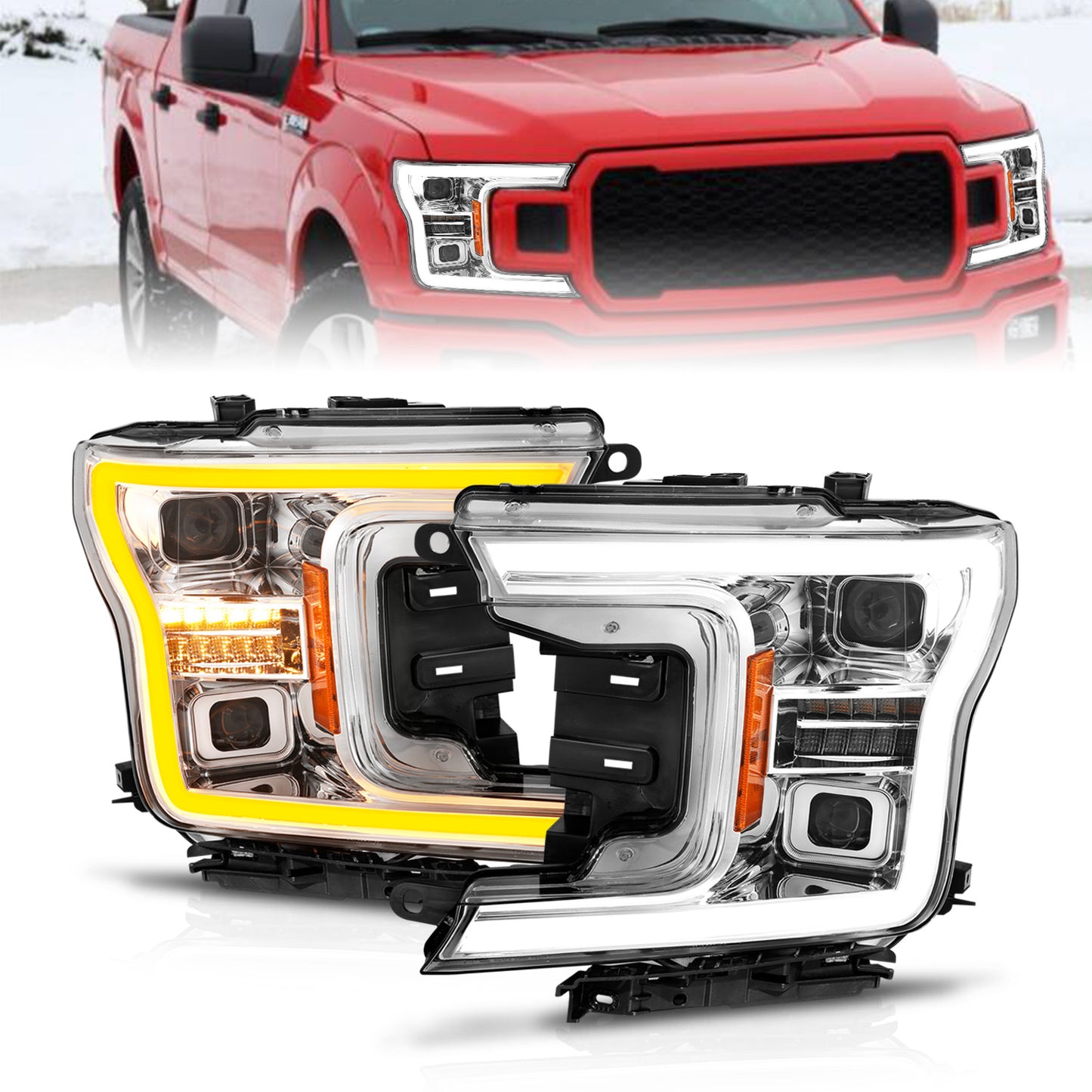ANZO USA - LED Projector Headlight - 111571