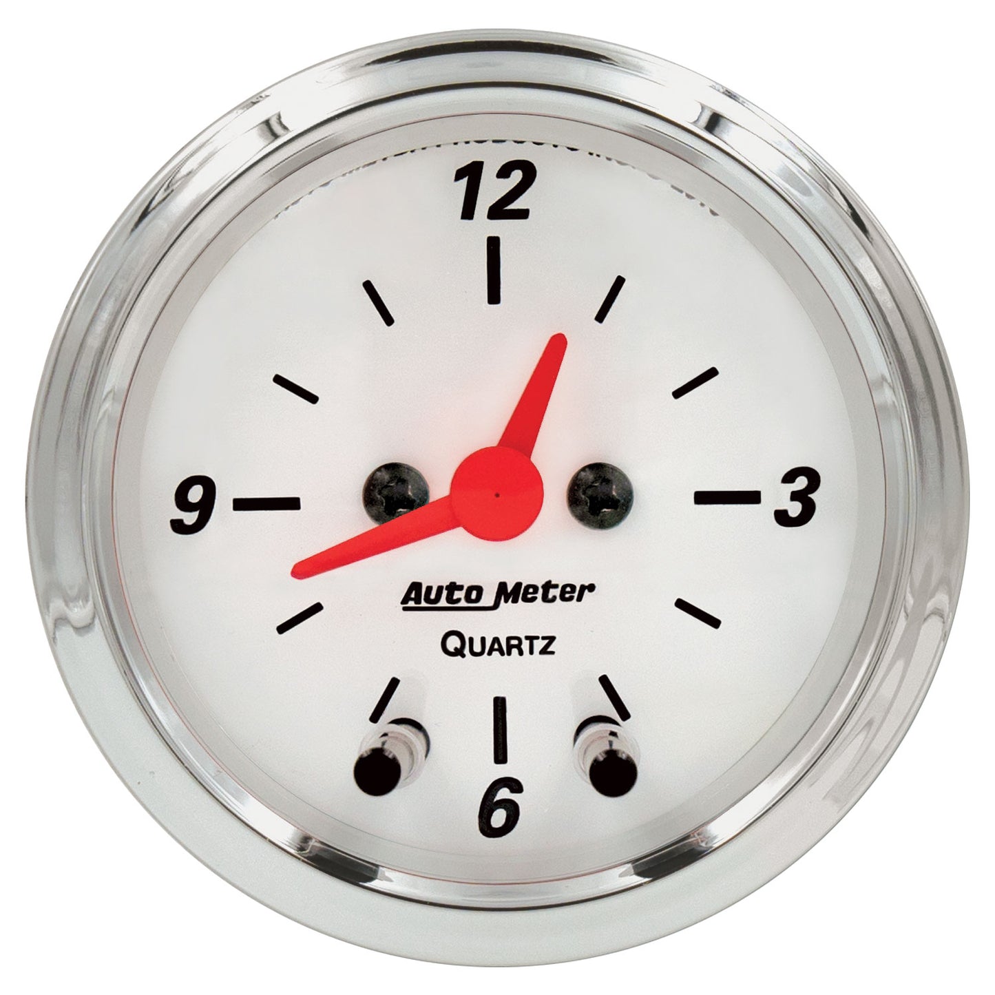 2-1/16 In. CLOCK 12 HOUR ARCTIC WHITE