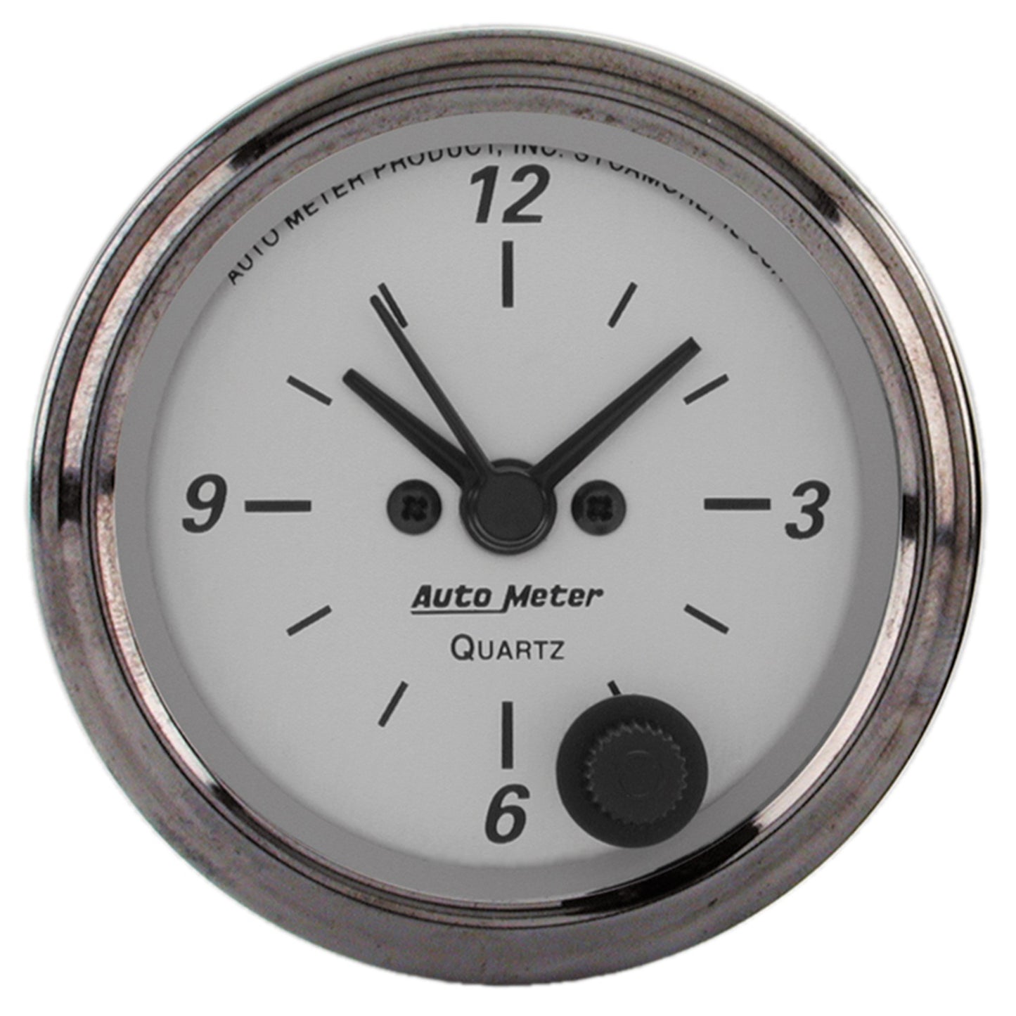 2-1/16 In. CLOCK 12 HOUR AMERICAN PLATINUM