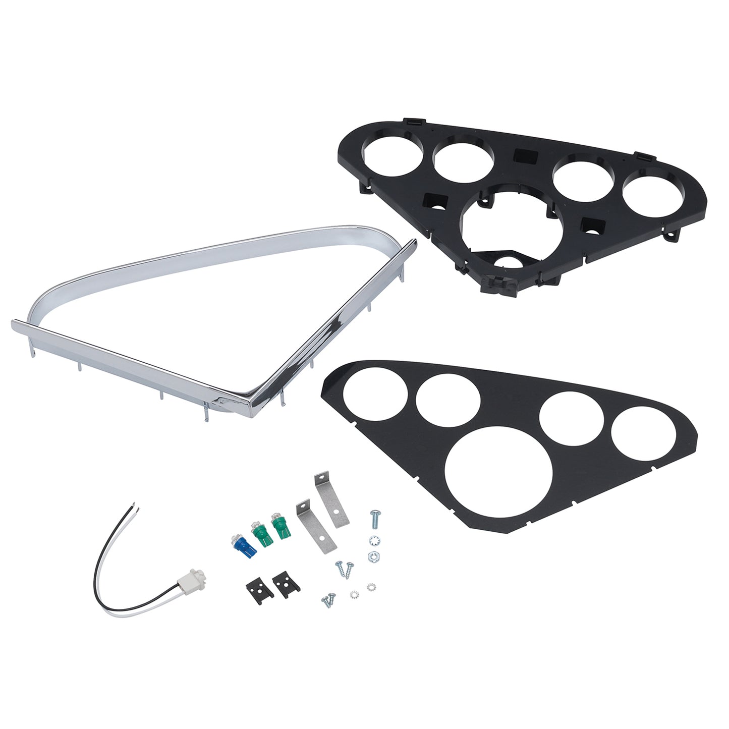 DIRECT FIT DASH PANEL (3-3/8 In. 2-1/16 In. X4) CHEVY TRUCK 55-59