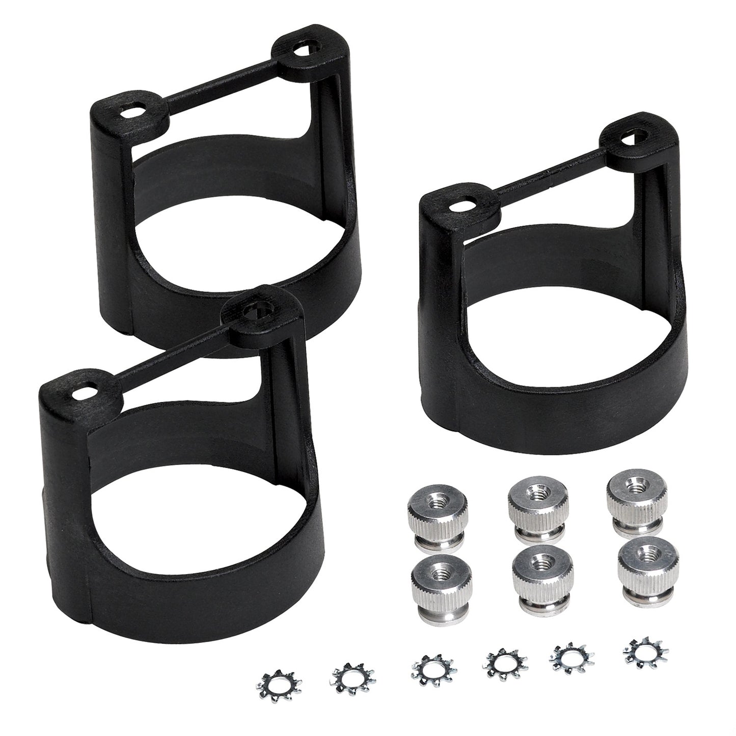 GAUGE BRACKET KIT 2-1/16 In. BLACK COMPOSITE QTY 3