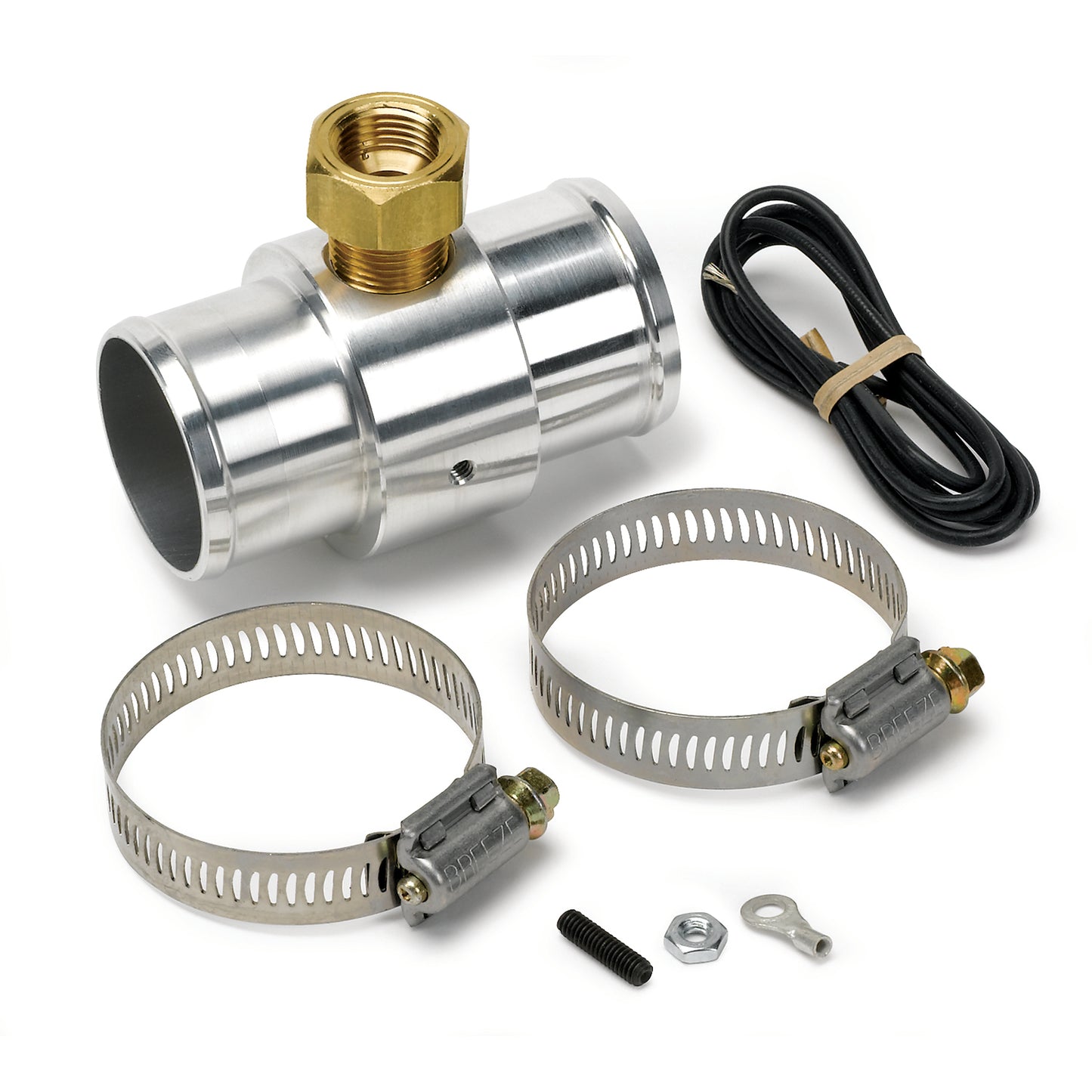 FITTING ADAPTER RADIATOR HOSE 1.5 In. 3/8 In. NPTF FEMALE ALUMINUM