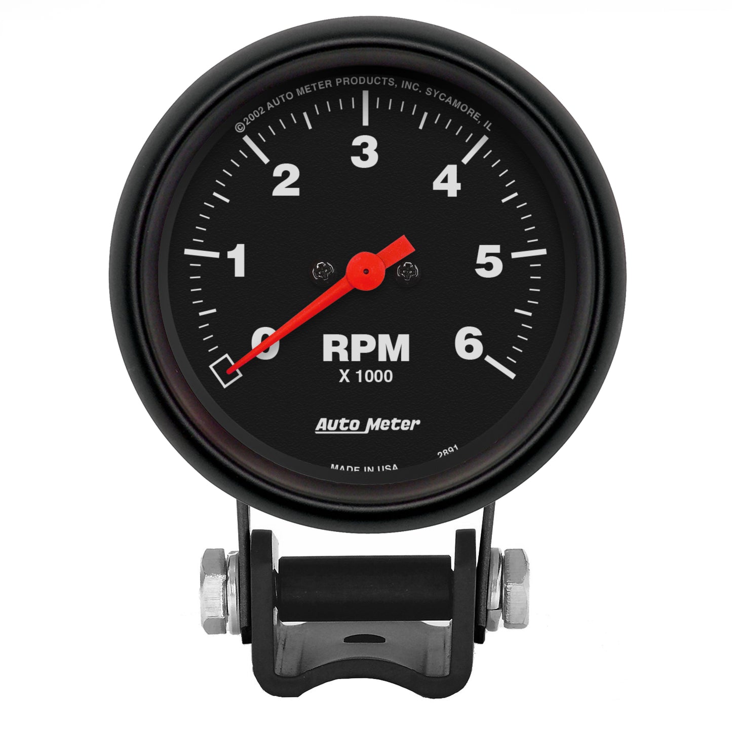 2-5/8 In. PEDESTAL TACHOMETER 0-6000 RPM Z-SERIES