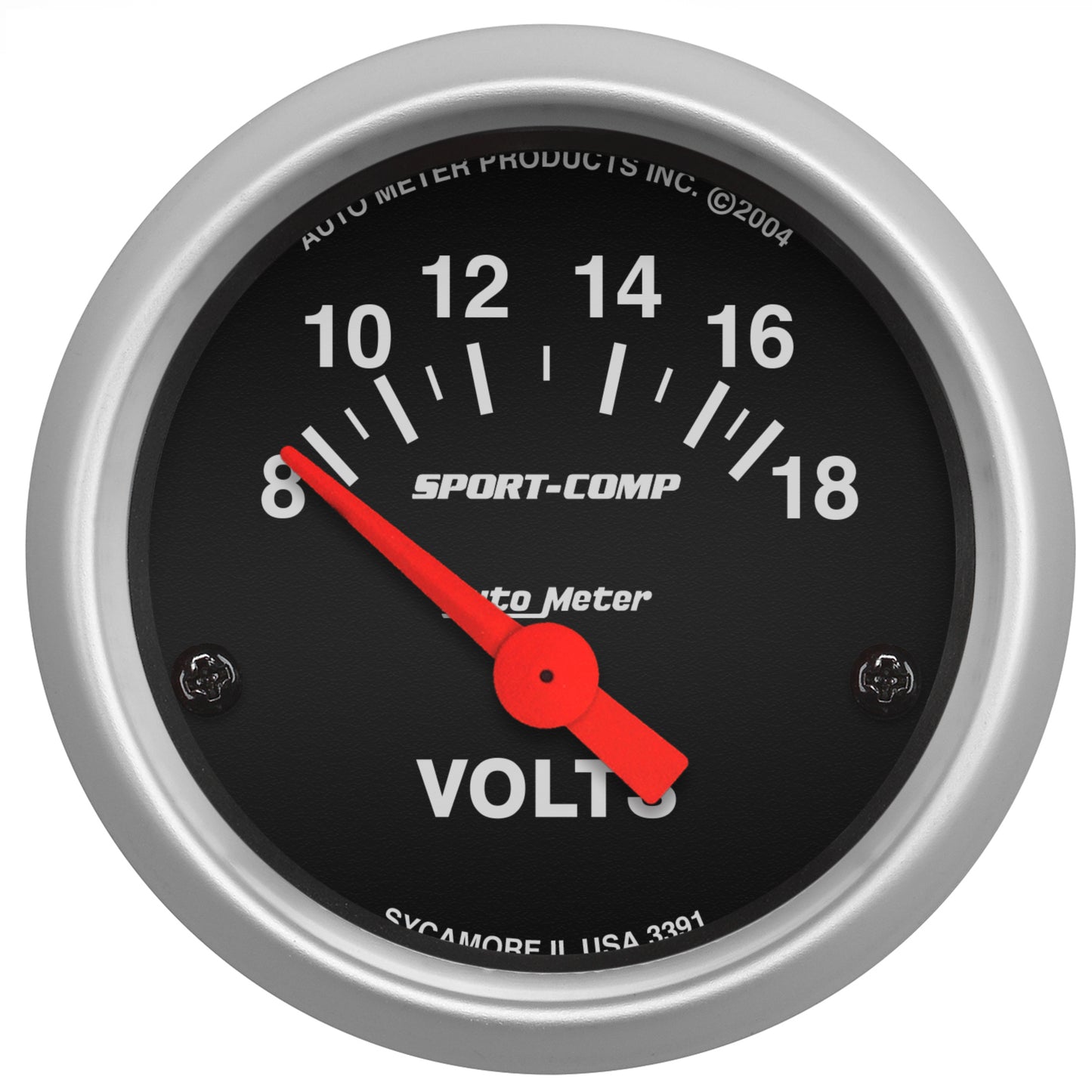2-1/16 In. VOLTMETER 8-18V SPORT-COMP