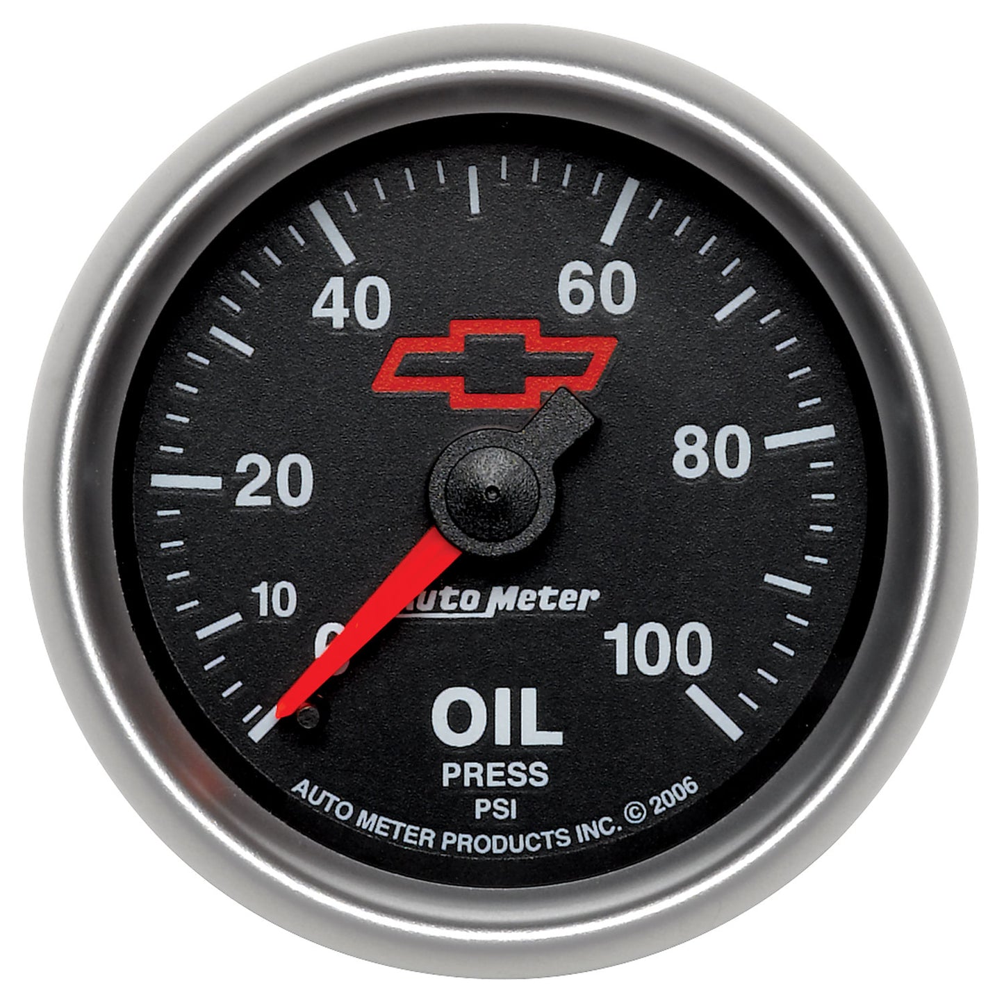 2-1/16 In. OIL PRESSURE 0-100 PSI GM BLACK