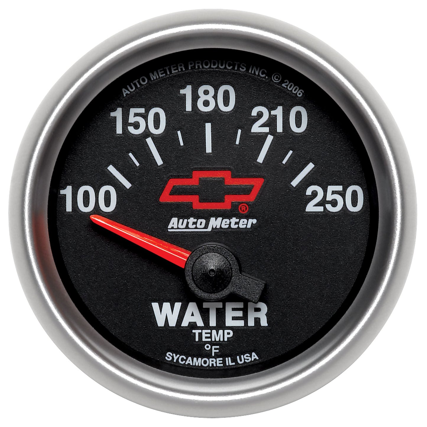 2-1/16 In. WATER TEMPERATURE 100-250 Fahrenheit GM BLACK