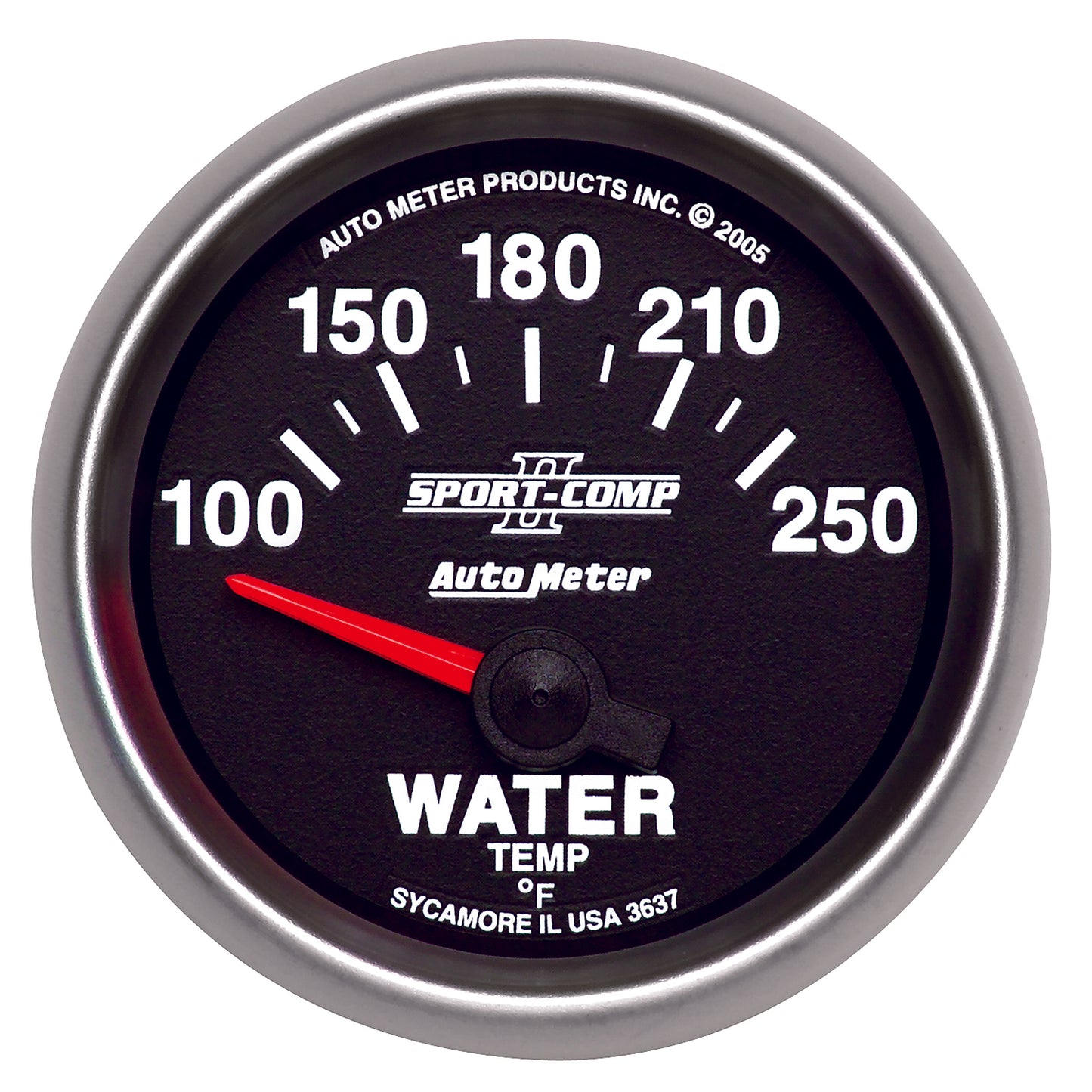 2-1/16 In. WATER TEMPERATURE 100-250 Fahrenheit SPORT-COMP II