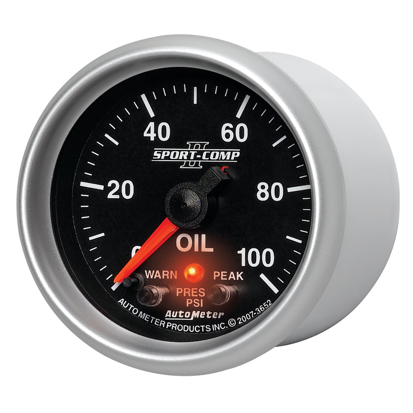 2-1/16 In. OIL PRESSURE 0-100 PSI SPORT-COMP II