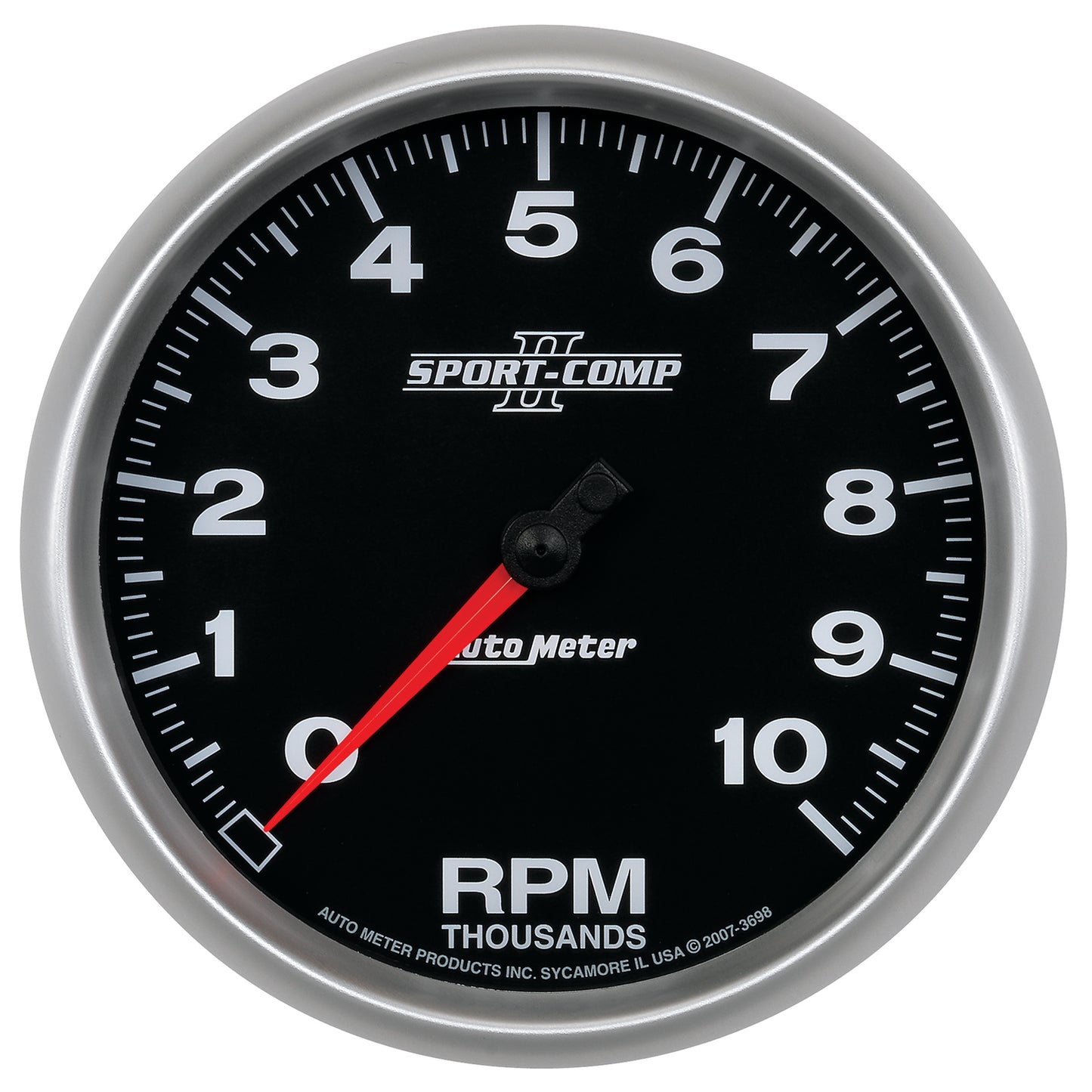 5 In. IN-DASH TACHOMETER 0-10000 RPM SPORT-COMP II