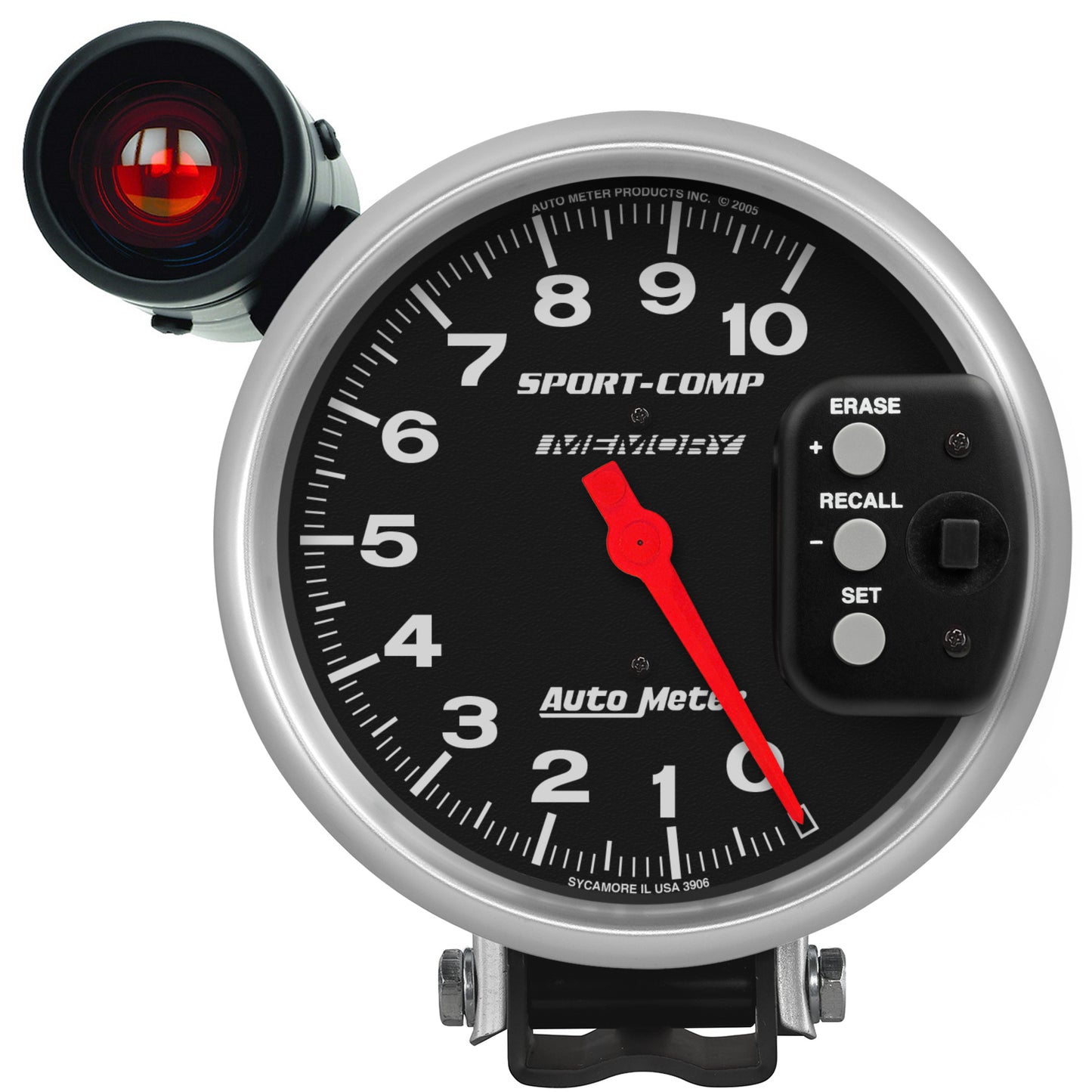 5 In. PEDESTAL TACHOMETER 0-10000 RPM SPORT-COMP