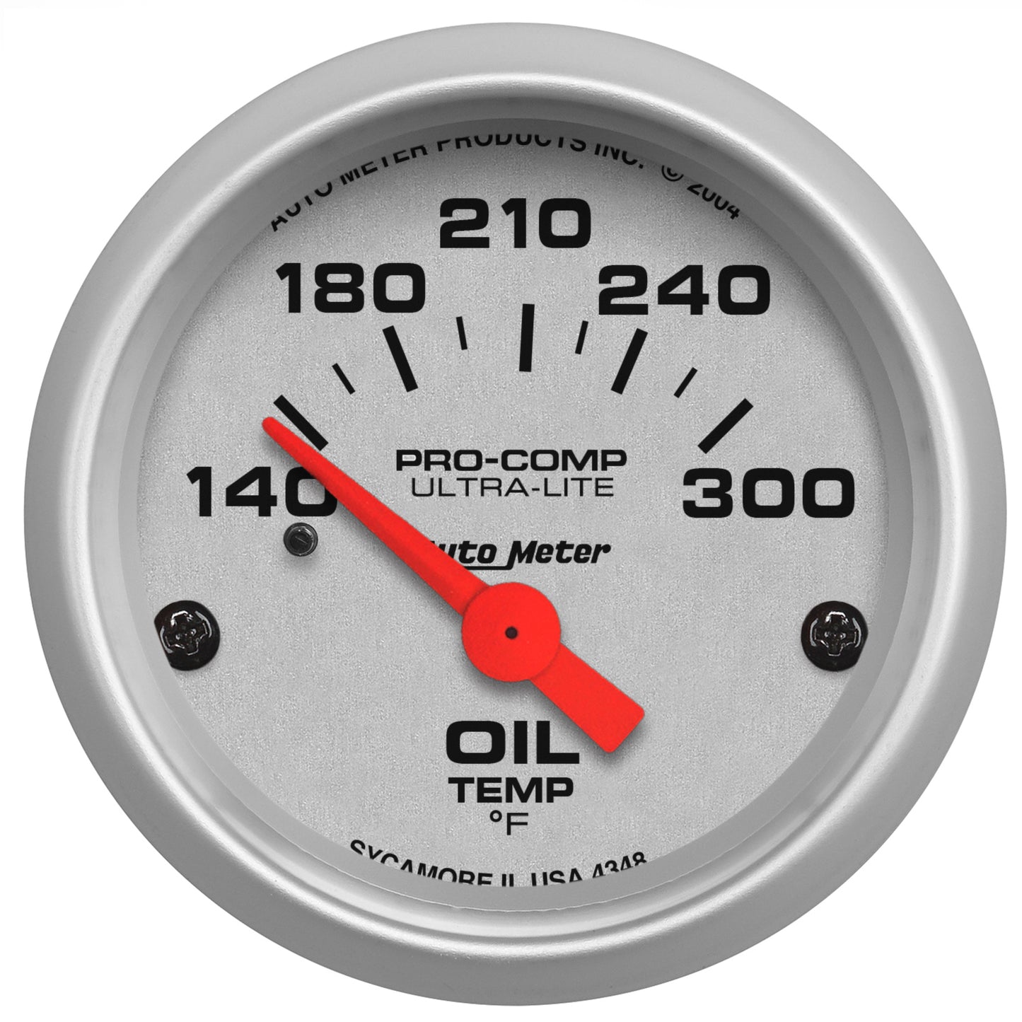 2-1/16 In. OIL TEMPERATURE 140-300 Fahrenheit ULTRA-LITE