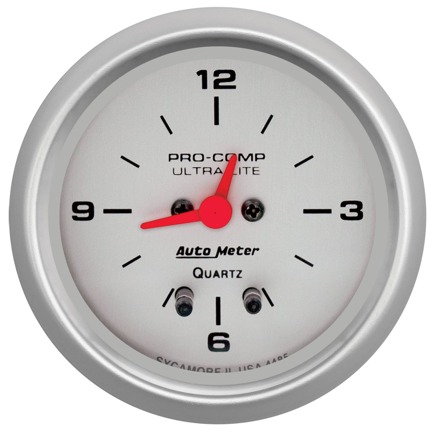2-5/8 In. CLOCK 12 HOUR ULTRA-LITE