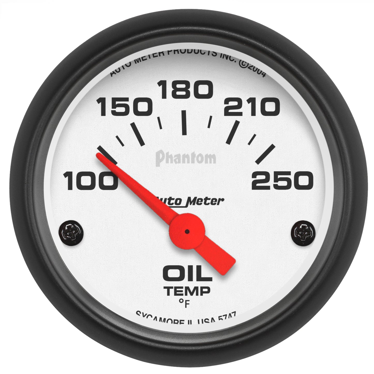2-1/16 In. OIL TEMPERATURE 100-250 Fahrenheit PHANTOM