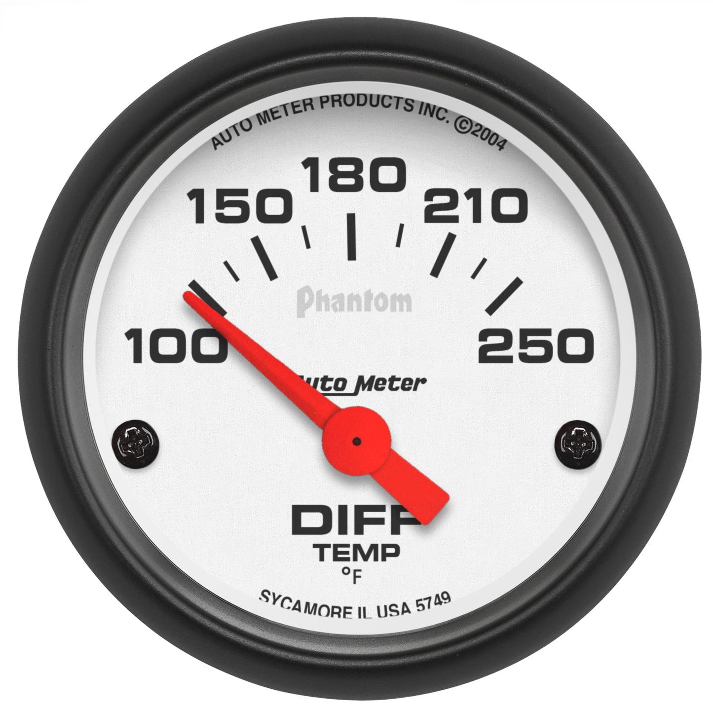 2-1/16 In. DIFFERENTIAL TEMPERATURE 100-250 Fahrenheit PHANTOM