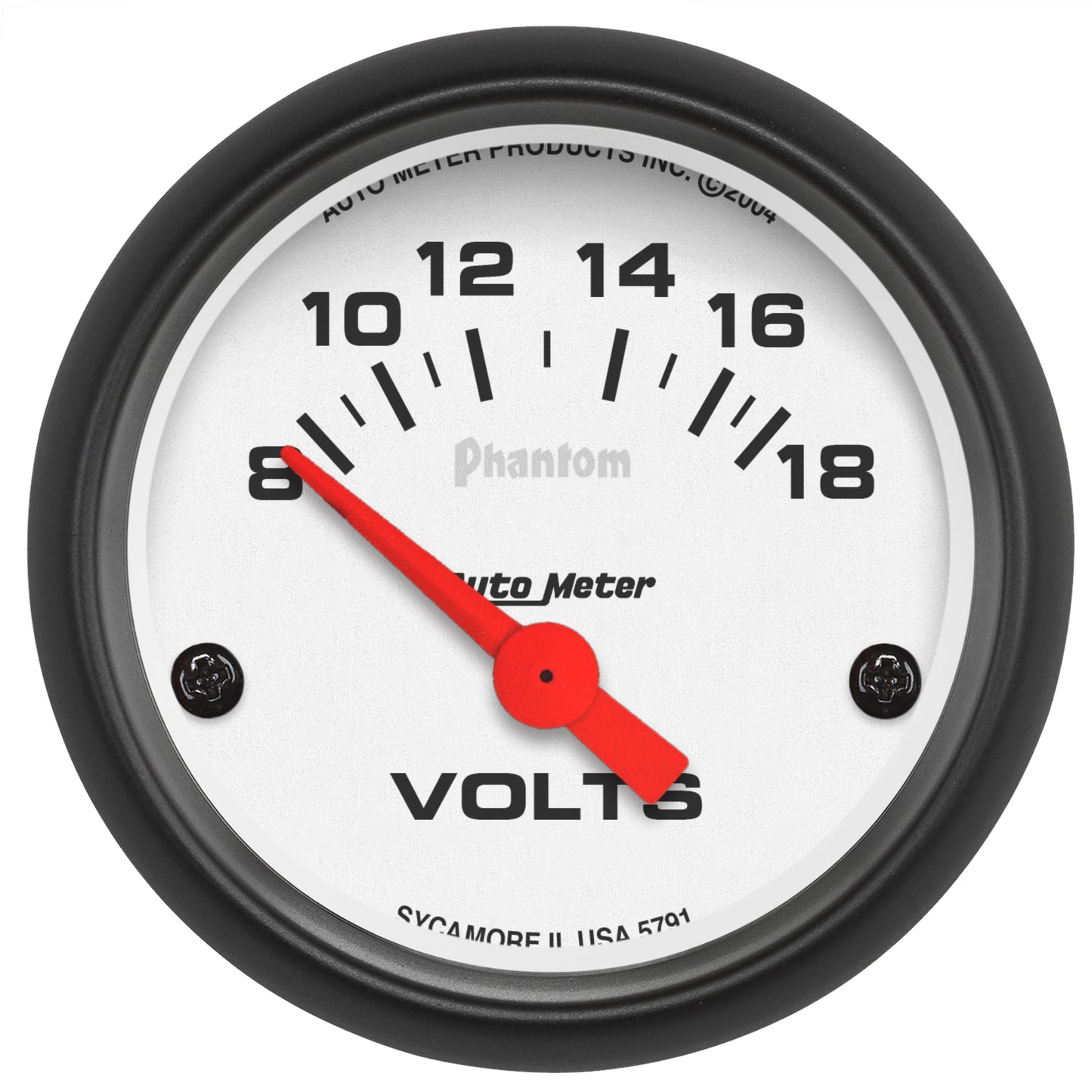 2-1/16 In. VOLTMETER 8-18V PHANTOM