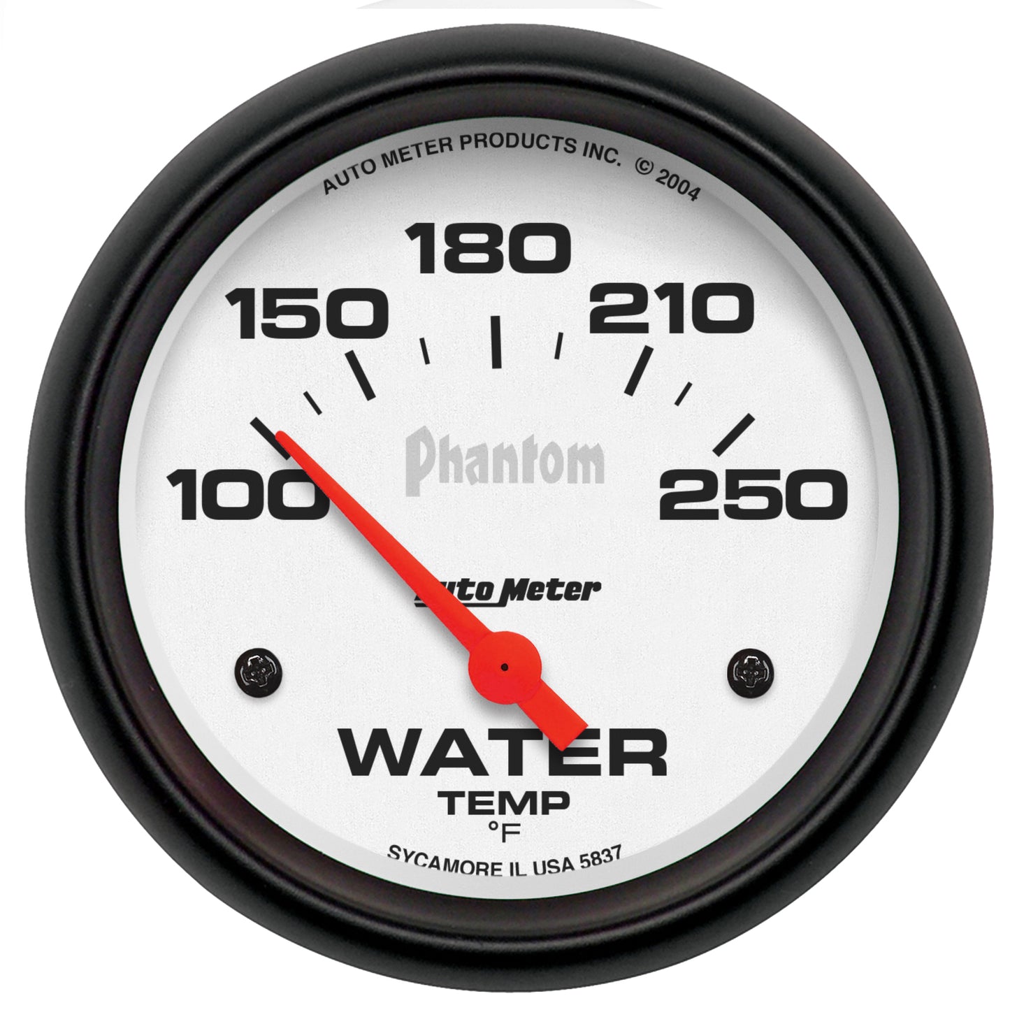 2-5/8 In. WATER TEMPERATURE 100-250 Fahrenheit PHANTOM