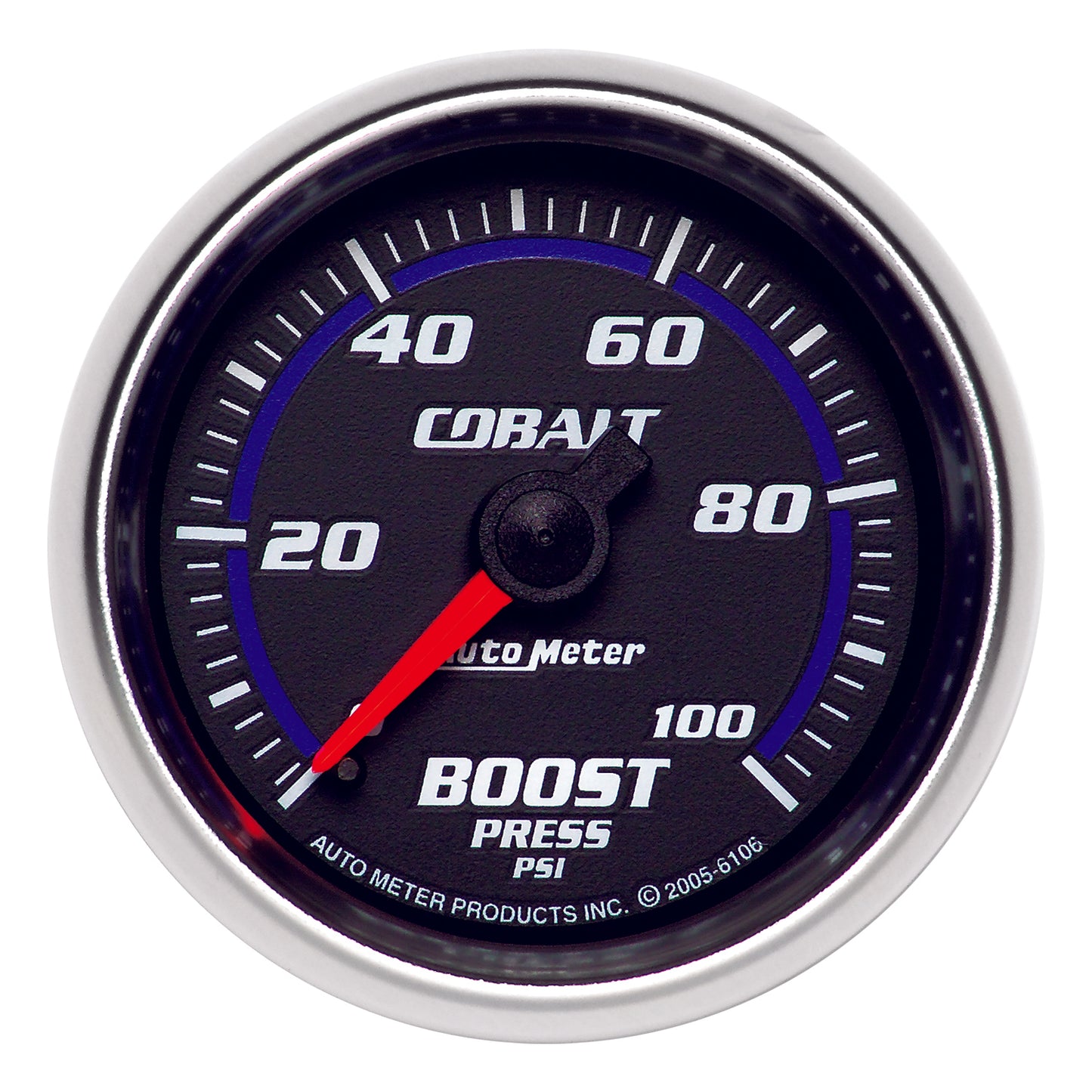 2-1/16 In. BOOST 0-100 PSI COBALT