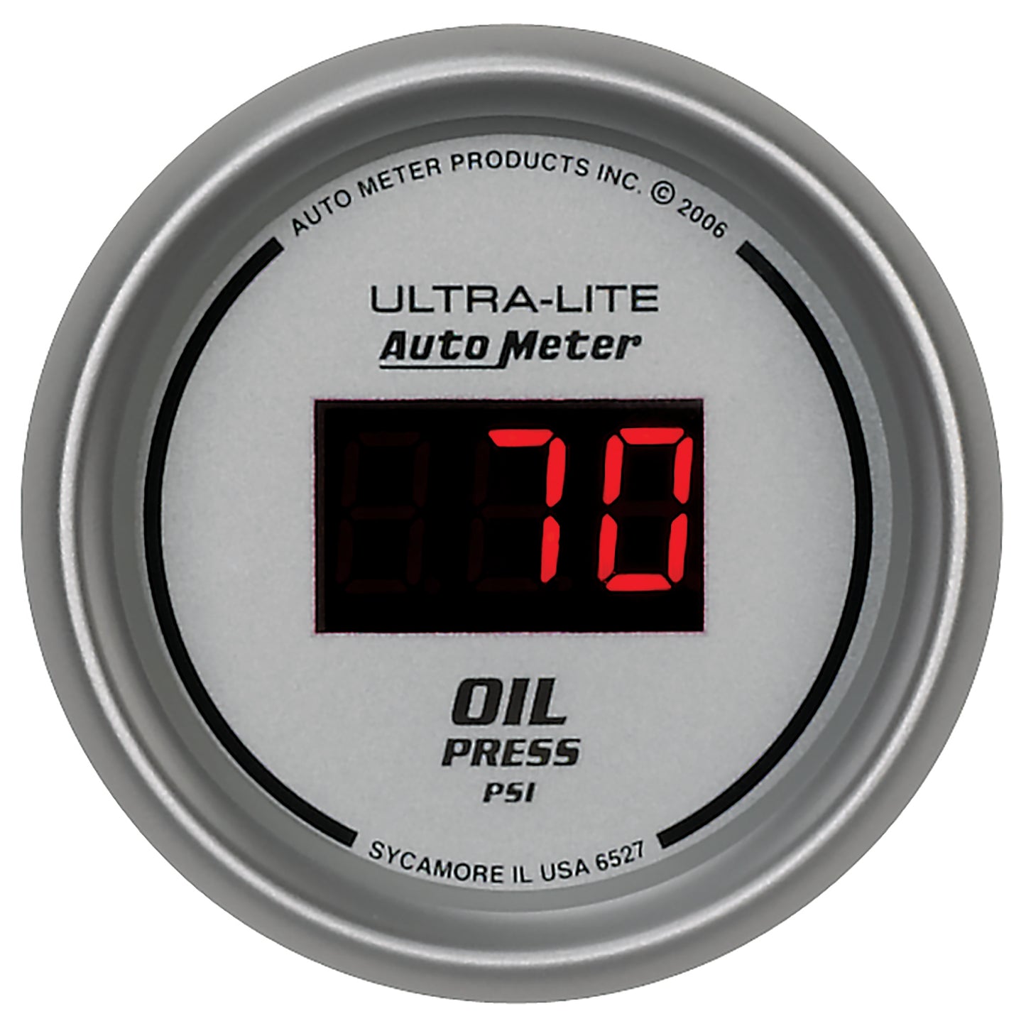 2-1/16 In. OIL PRESSURE 5-100 PSI ULTRA-LITE DIGITAL