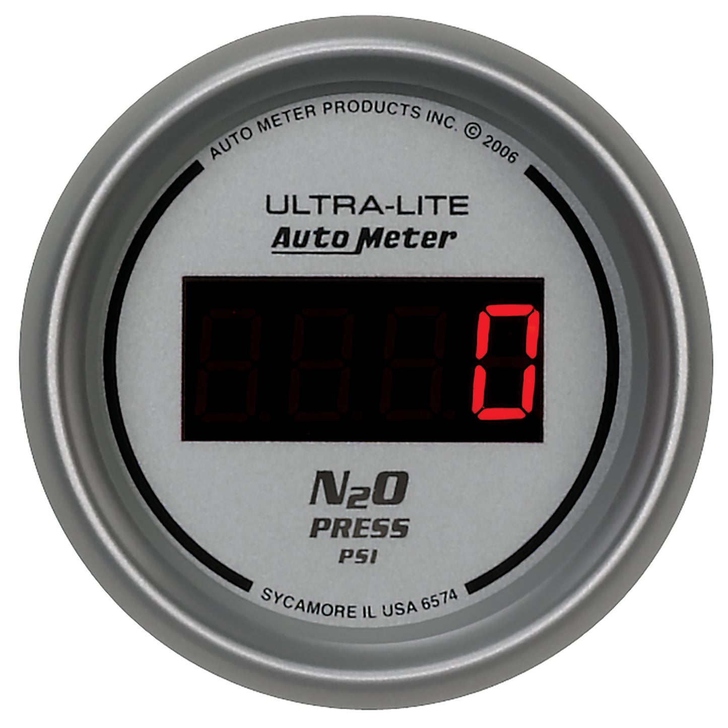 2-1/16 In. NITROUS PRESSURE 0-1600 PSI ULTRA-LITE DIGITAL
