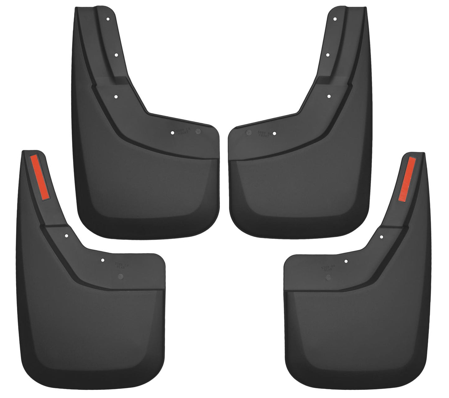 Husky Front And Rear Mud Guard Set 56886
