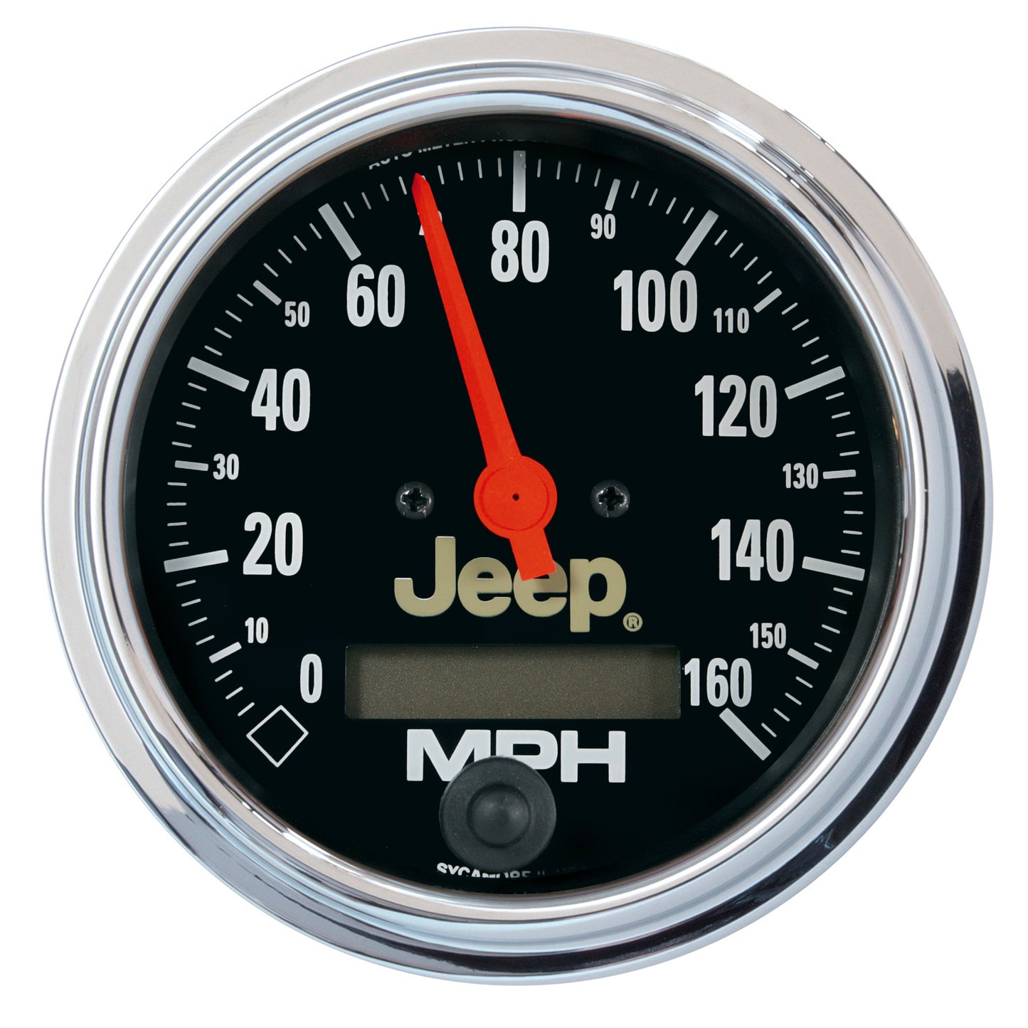 3-3/8 In. SPEEDOMETER 0-160 MPH JEEP