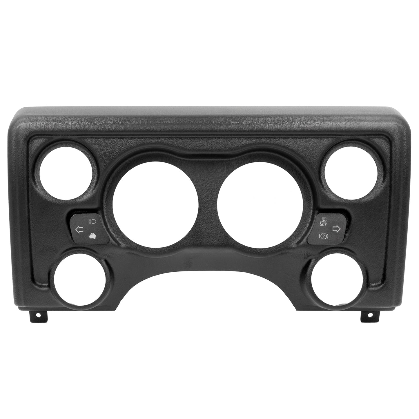 DIRECT FIT DASH PANEL 6 GAUGE (3 3/8 In. X2 2 1/6 In. X4) JEEP TJ / XJ