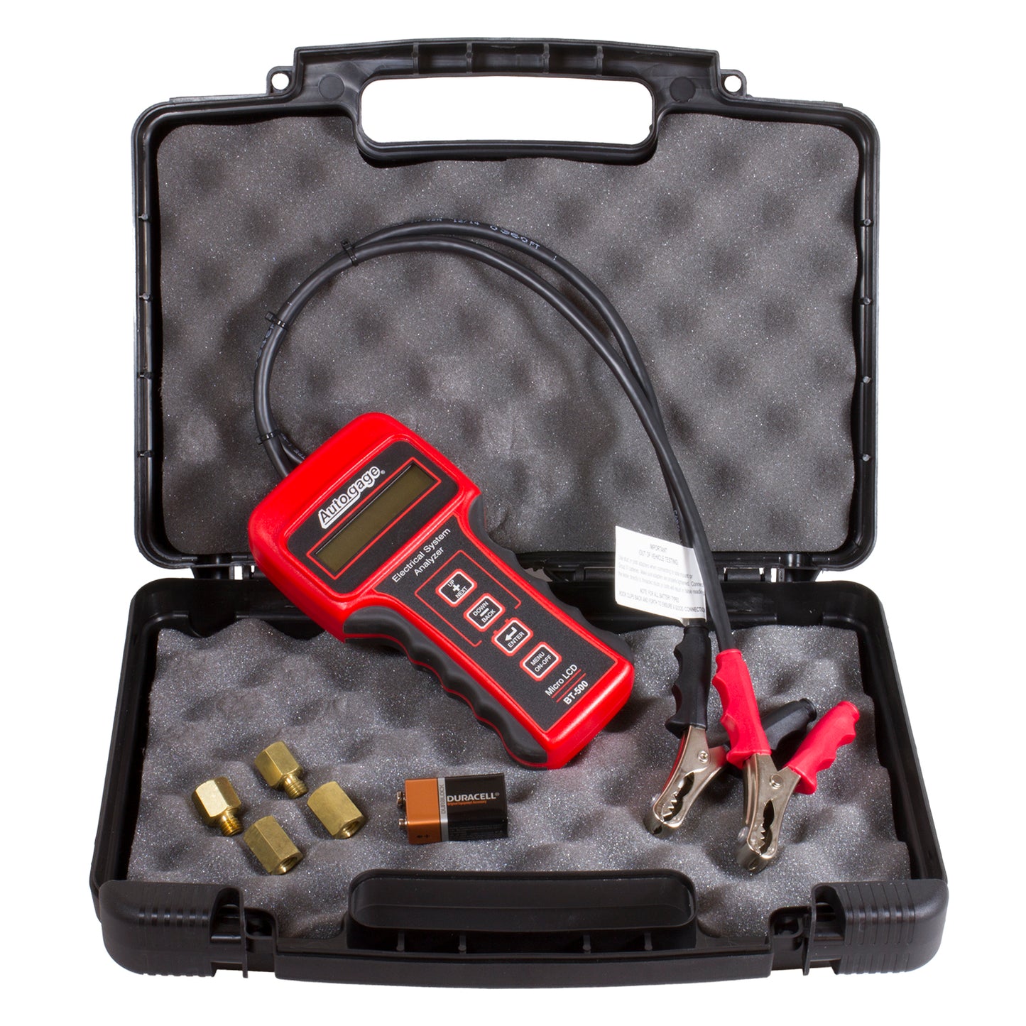 BATTERY TESTER 6/12/24V AUTOGAGE