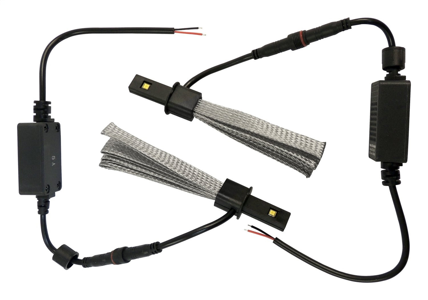 RT Off-Road - Metal Black LED Headlight Bulb Kit