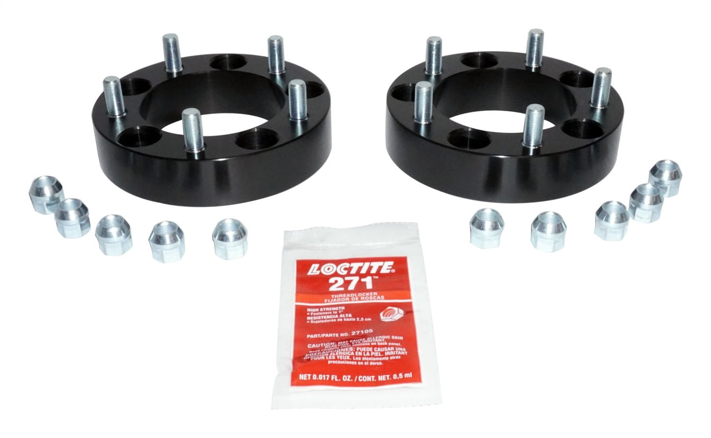 RT Off-Road - Aluminum Black Wheel Spacer Set