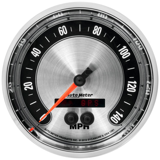 5 In. GPS SPEEDOMETER 0-140 MPH AMERICAN MUSCLE