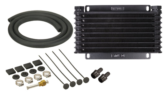 9 Row Series 9000 Plate & Fin Transmission Cooler Kit 1/2" NPT