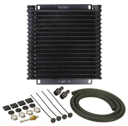 17 Row Series 9000 Plate & Fin Transmission Cooler Kit 1/2" NPT