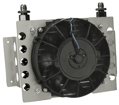 15 Row Atomic Cool Plate & Fin Remote Transmission Cooler Kit -6AN