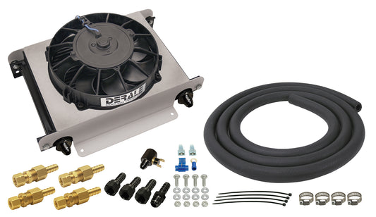25 Row Hyper-Cool Remote Transmission Cooler Kit -6AN