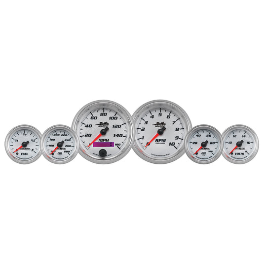 6 PIECE BAGGER KIT 160 MPH/0-10000 RPM/100 PSI/140-280 Fahrenheit/8-18V/280OE-0OF WHITE PRO-CYCLE