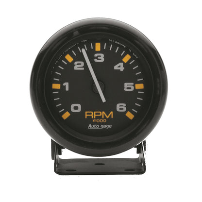 2-3/4 In. PEDESTAL TACHOMETER 0-6000 RPM AUTO GAGE