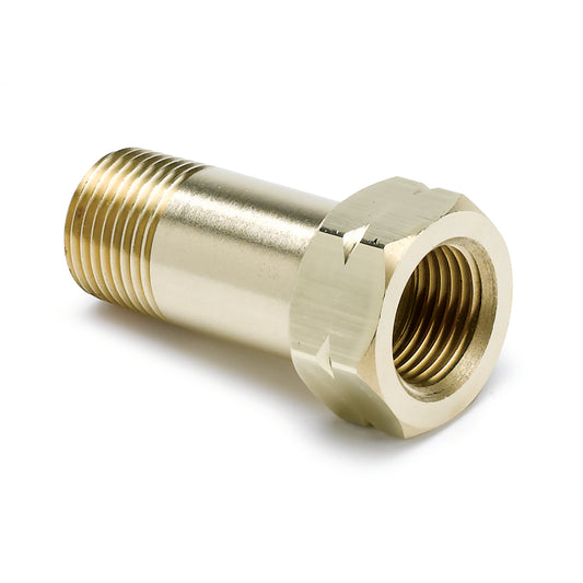 FITTING ADAPTER 3/8 In. NPT MALE EXTENSION BRASS FOR AUTO GAGE MECH. TEMP.