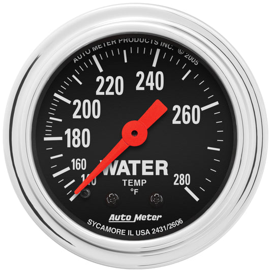 2-1/16 In. WATER TEMPERATURE 140-280 Fahrenheit TRADITIONAL CHROME