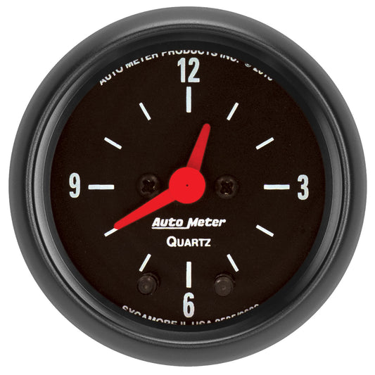 2-1/16 In. CLOCK 12 HOUR Z-SERIES