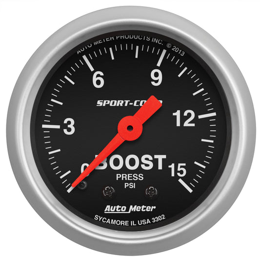 2-1/16 In. BOOST 0-15 PSI SPORT-COMP