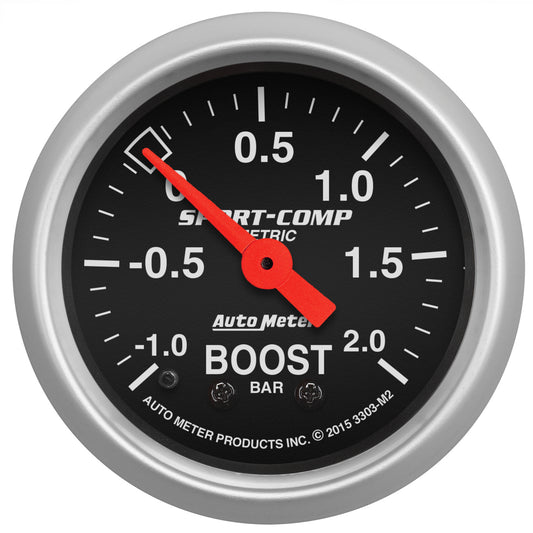 2-1/16 In. BOOST-VAC -1/+2 BAR MECH SPORT COMP