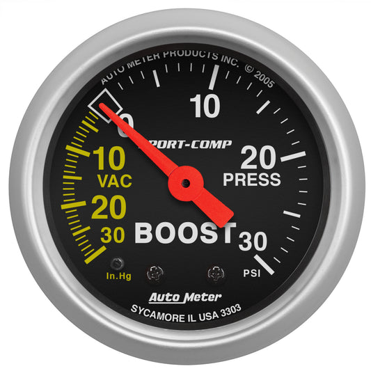 2-1/16 In. BOOST/VACUUM 30 IN HG/30 PSI SPORT-COMP