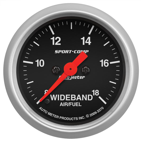 2-1/16 In. WIDEBAND AIR/FUEL RATIO ANALOG 8:1-18:1 AFR SPORT-COMP