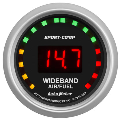 2-1/16 In. WIDEBAND STREET AIR/FUEL RATIO 10:1-17:1 AFR SPORT-COMP