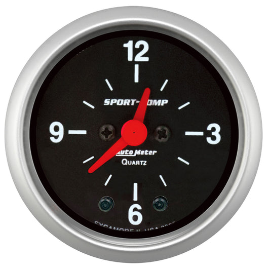 2-1/16 In. CLOCK 12 HOUR SPORT-COMP