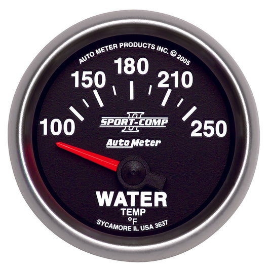 2-1/16 In. WATER TEMPERATURE 100-250 Fahrenheit SPORT-COMP II