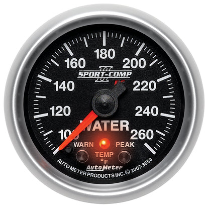 2-1/16 In. WATER TEMPERATURE 100-260 Fahrenheit SPORT-COMP II