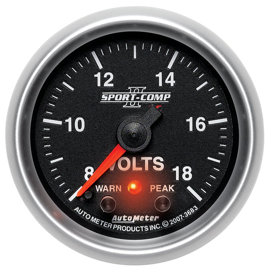 2-1/16 In. VOLTMETER 8-18V SPORT-COMP II