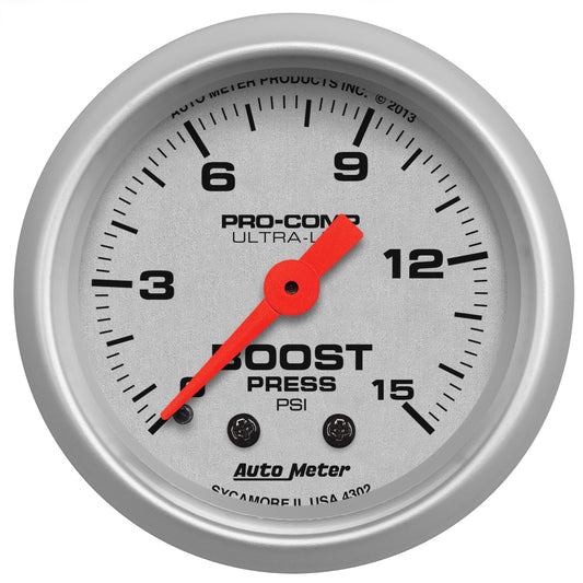 2-1/16 In. BOOST 0-15 PSI ULTRA-LITE